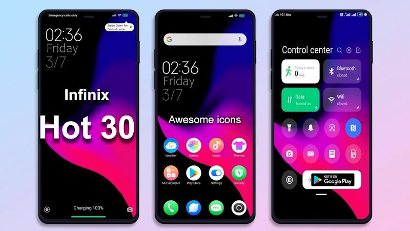 Infinix Hot 30 Launcher:Themes ภาพหน้าจอ 3