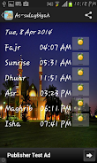 Kuwait Prayer Timings Captura de pantalla 1