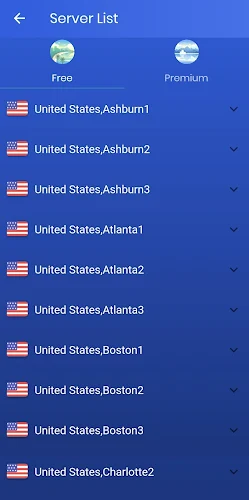 USA VPN - Turbo Fast VPN Proxy スクリーンショット 1