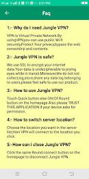 Jungle VPN Zrzut ekranu 3