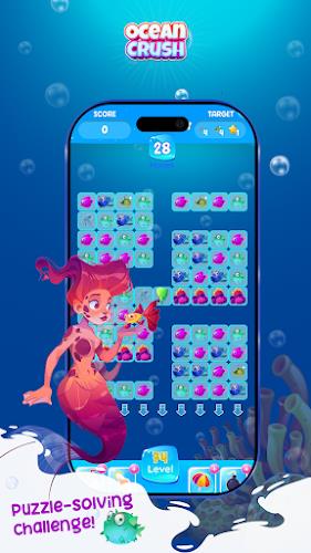 Schermata Ocean Crush Game - Match 3 3