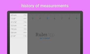 Ruler App: Measure centimeters Скриншот 3