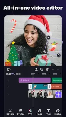 Video Editor APP - VivaCut ภาพหน้าจอ 0