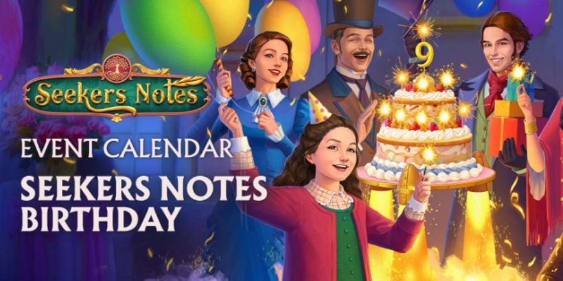 Seekers Notes: 9th Anniversary, Birthday Calendar & YouTube Giveaway