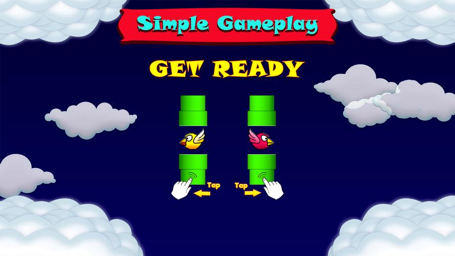 Fun Birds Game - Two players スクリーンショット 3