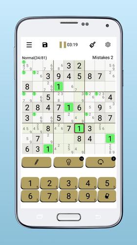 Sudoku - 4x4 6x6 9x9 16x16 Ekran Görüntüsü 3