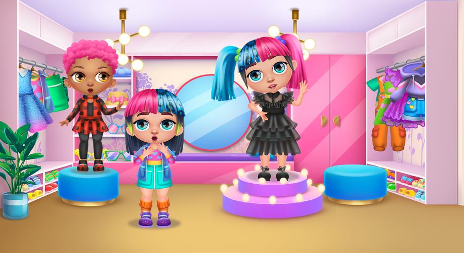 Beauty salon: Girl hairstyles Tangkapan skrin 0