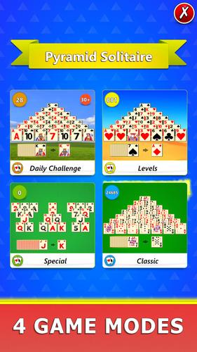 Pyramid Solitaire Mobile ဖန်သားပြင်ဓာတ်ပုံ 2