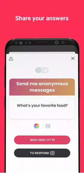 Scret: anonymous Q&A Zrzut ekranu 3