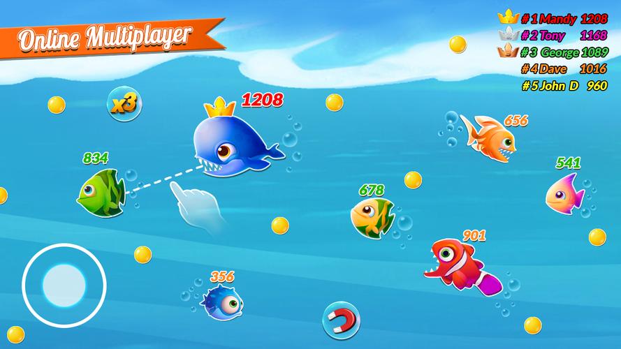 Fish.IO Fish Games Shark Games Captura de tela 1