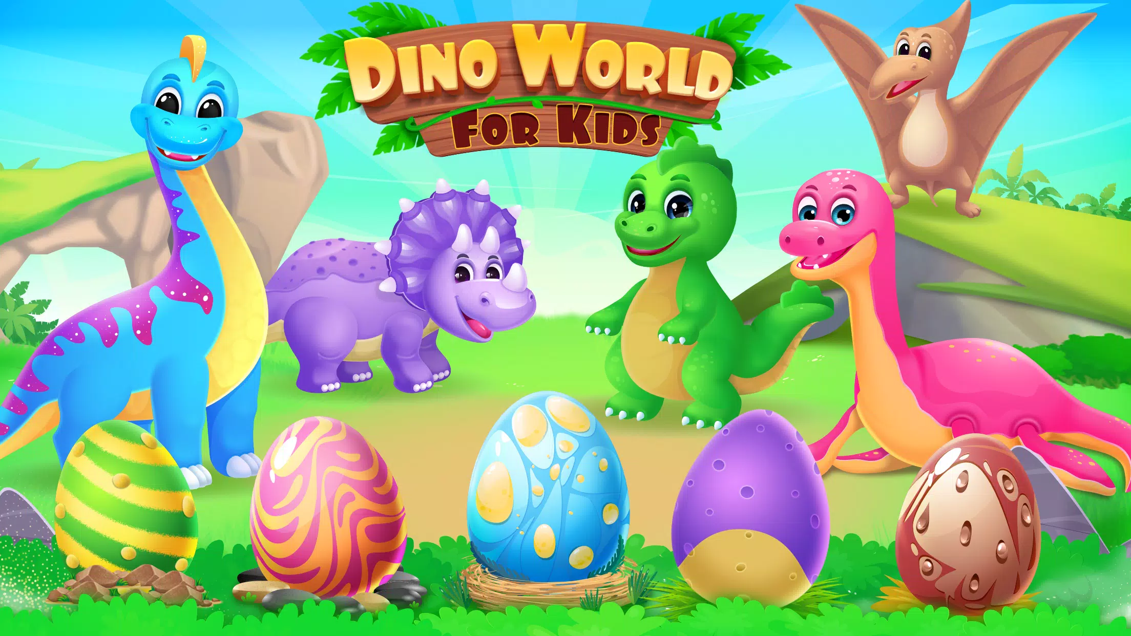 Dino World Jurassic for Kids Ảnh chụp màn hình 0