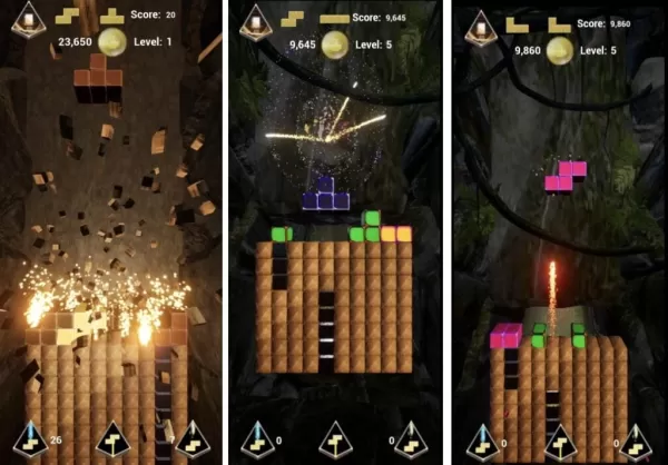 Minetrisは、究極のモバイルテトリスエクスペリエンスを開始します