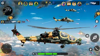 Gunship Air Combat Sky Fighter Screenshot 1