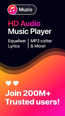 Muzio Player - Music Player - MP3 Player ภาพหน้าจอ 0