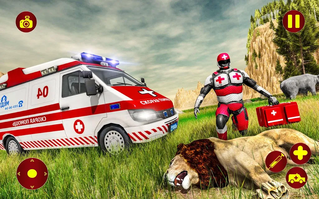 Doctor Robot Animals Rescue Tangkapan skrin 2