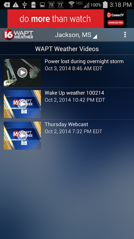 16 WAPT Weather Screenshot 3