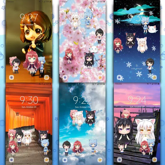 Lively Anime Live Wallpaper Captura de tela 1