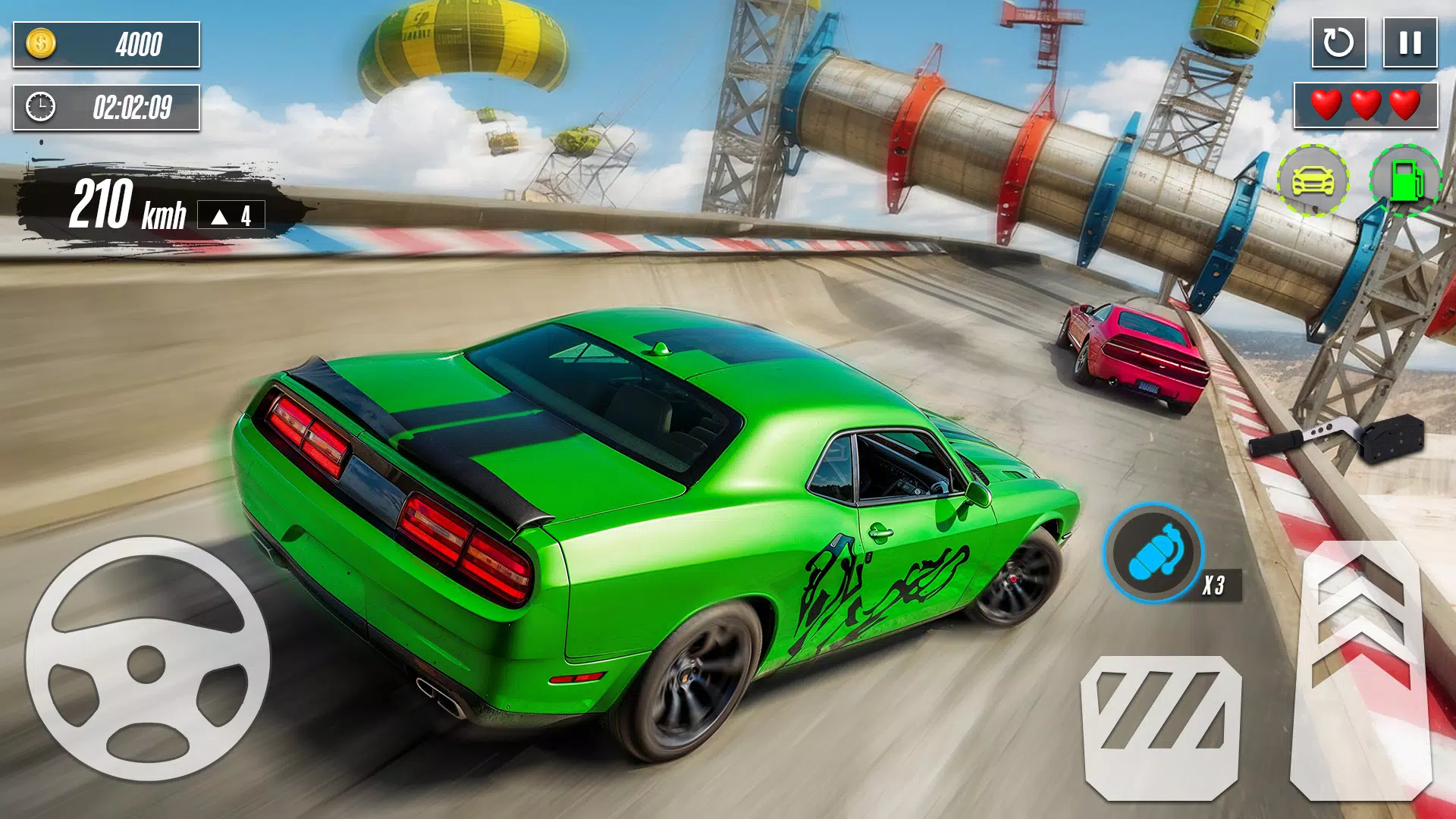 Mega Ramp Stunt: GT Car Racing 스크린샷 1