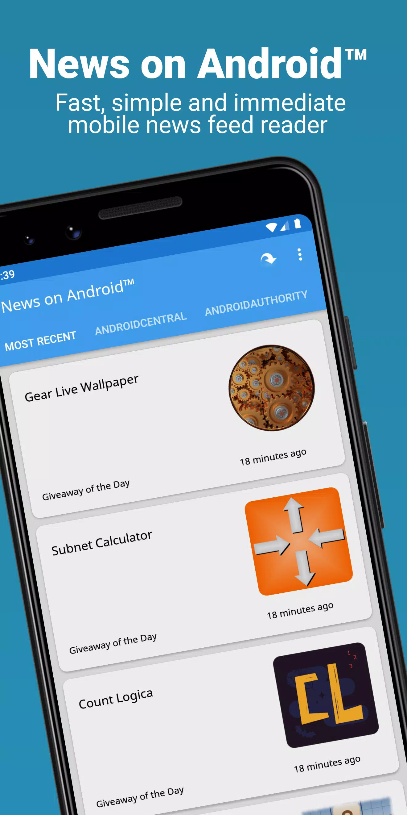 News on Android™應用截圖第0張