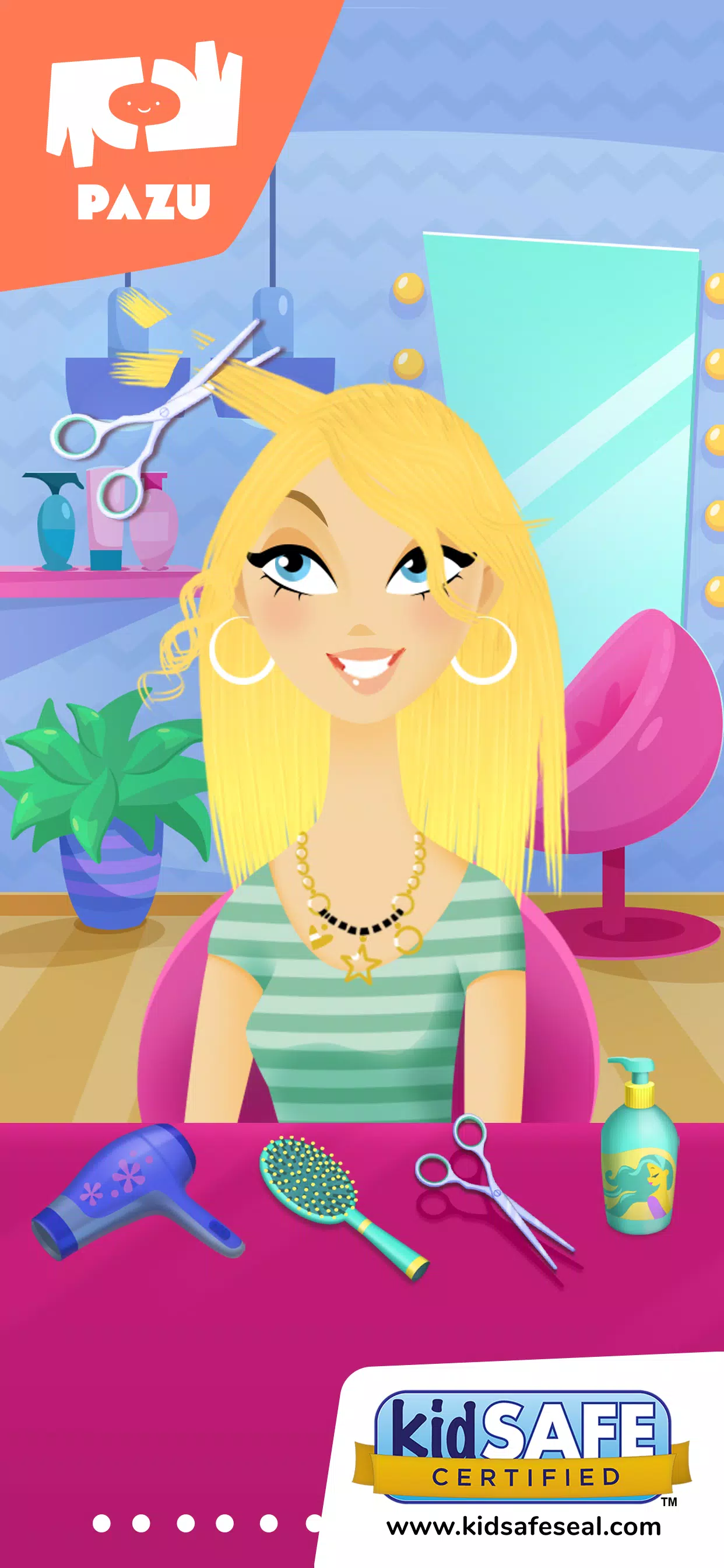 Girls Hair Salon Screenshot 0