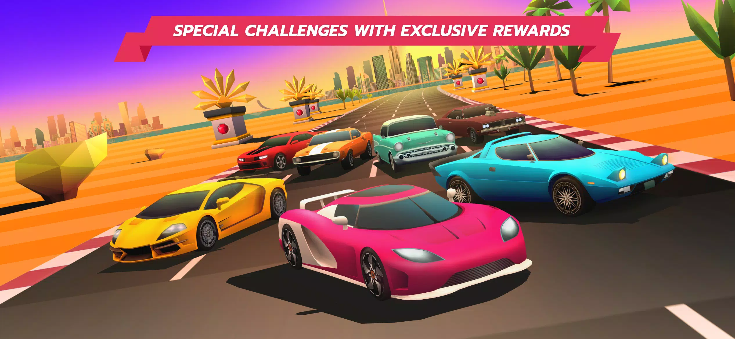 Horizon Chase – Arcade Racing स्क्रीनशॉट 2