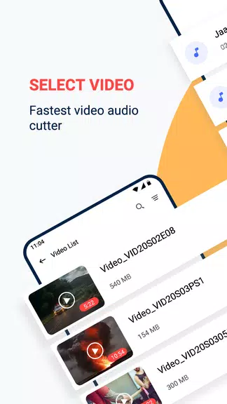 Video Cutter, Cropper, Audio C ภาพหน้าจอ 1