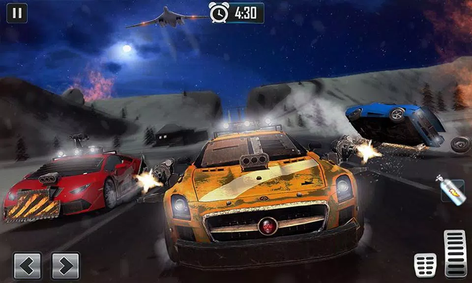 Mad Car War Death Racing Games ภาพหน้าจอ 1