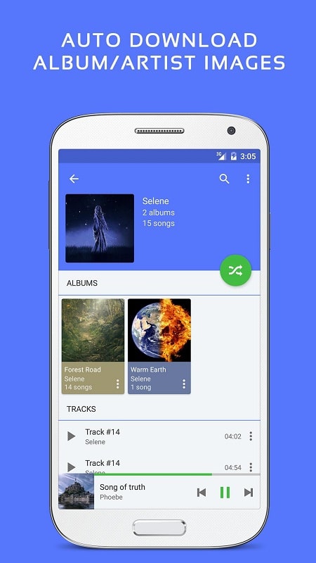 Pulsar Music Player Pro Ảnh chụp màn hình 1