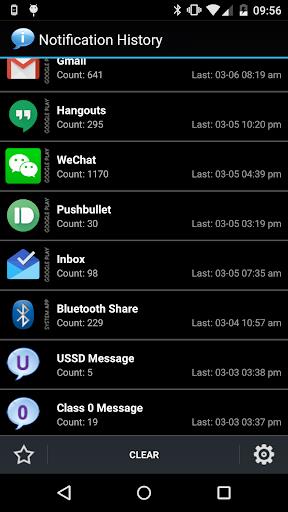 Notification History স্ক্রিনশট 0