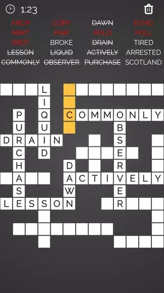 Crossword : Word Fill Ekran Görüntüsü 1