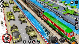 Army Vehicle Transporter Truck 스크린샷 3