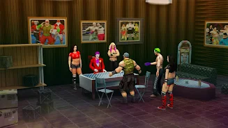 Beat Em Up Wrestling Game Captura de tela 2