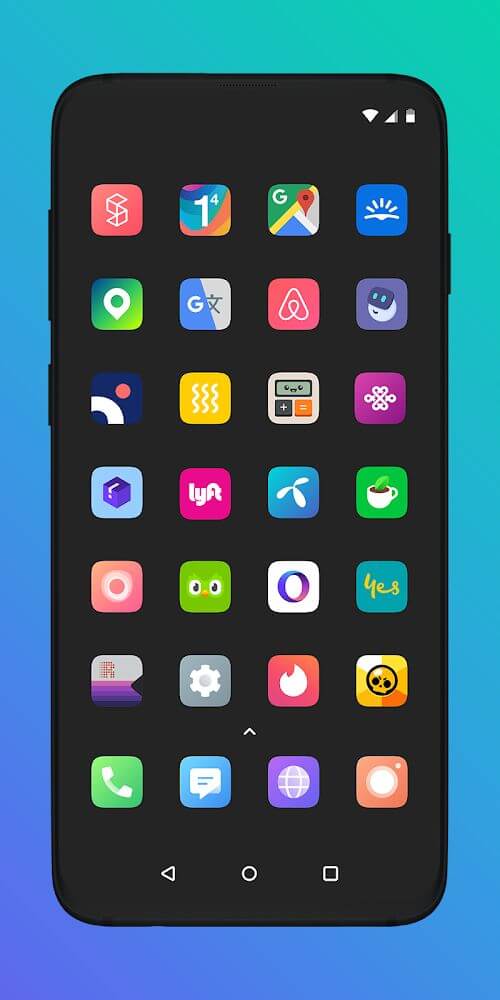 Borealis - Icon Pack Mod ဖန်သားပြင်ဓာတ်ပုံ 1