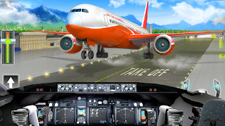 Aero Flight Landing Simulator Ảnh chụp màn hình 0