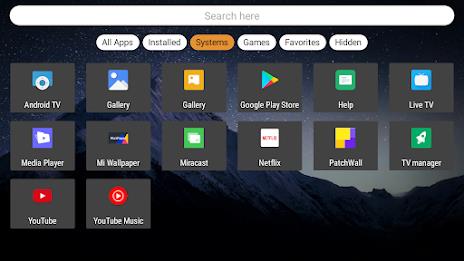 Smart Tv Launcher Capture d'écran 2