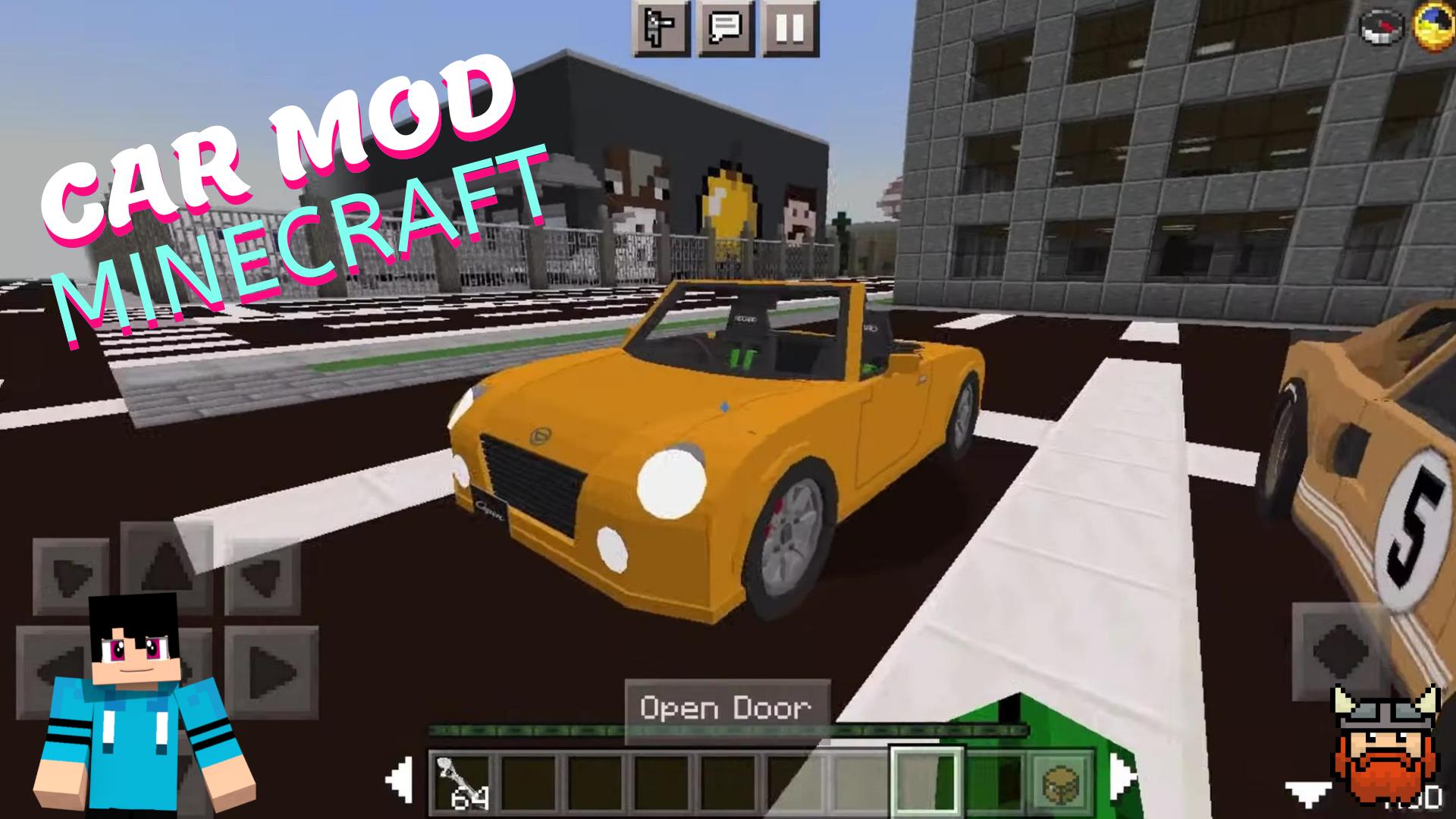 Cars Mod for Minecraft PE Скриншот 3