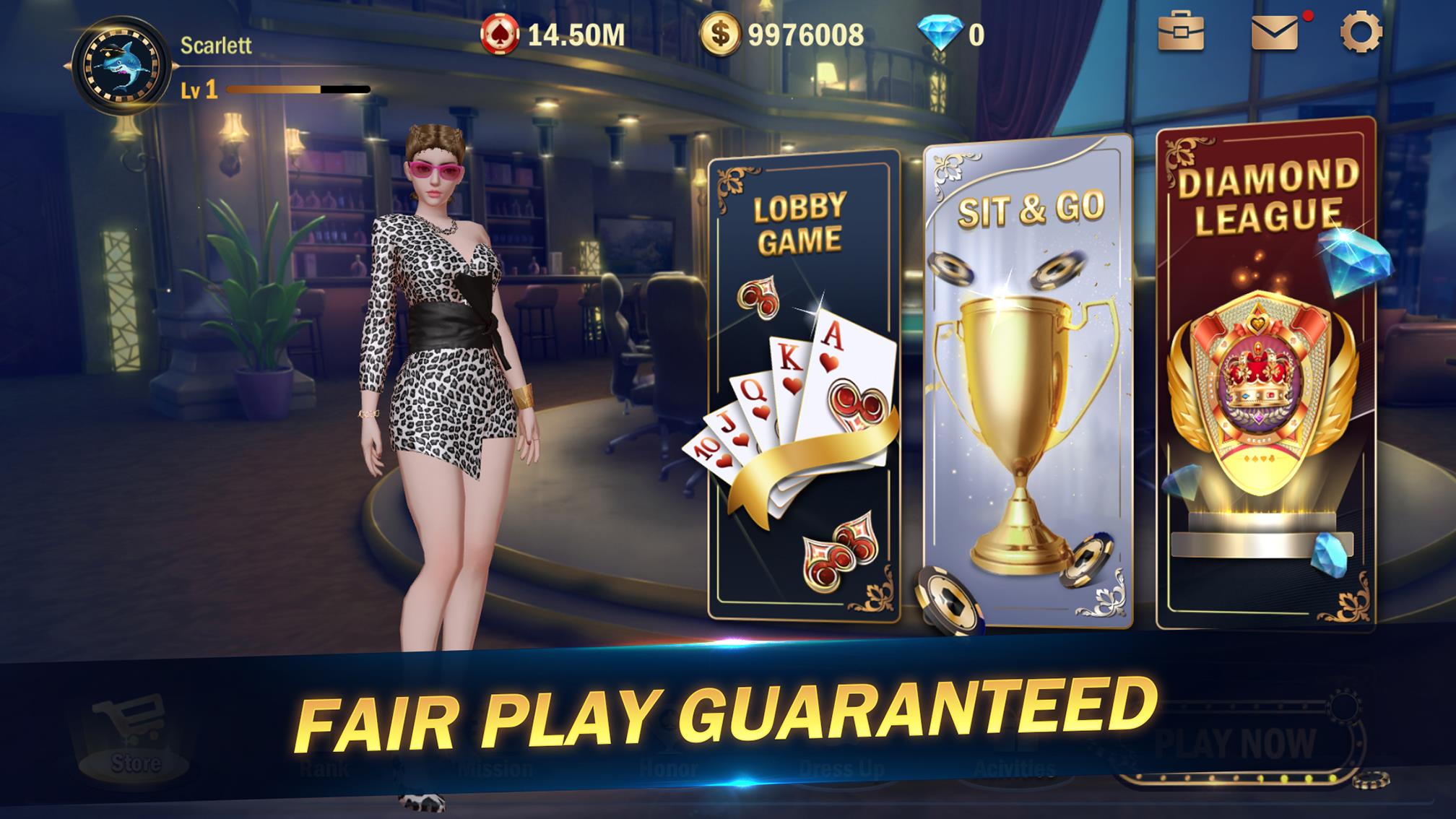 Hi Poker 3D:Texas Holdem Ảnh chụp màn hình 1