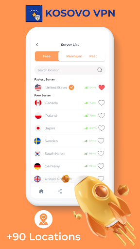 Kosovo VPN - Private Proxy Ekran Görüntüsü 2