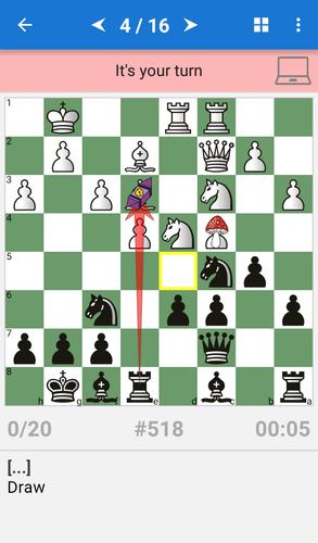 Chess Middlegame IV Capture d'écran 1