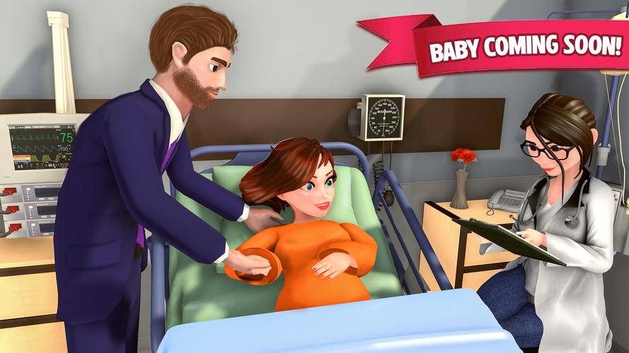 Pregnant Mom Simulator 3d Captura de pantalla 2