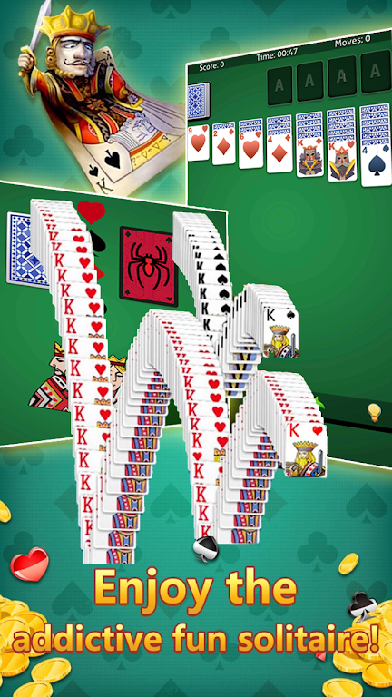 klondike solitaire :card shark 스크린샷 2