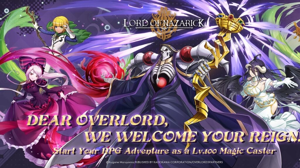 Crunchyroll Drops Overlord- ယနေ့ Android တွင် Lord of Nazarick