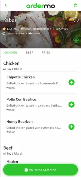 ordermo - Food Delivery & more Captura de tela 3