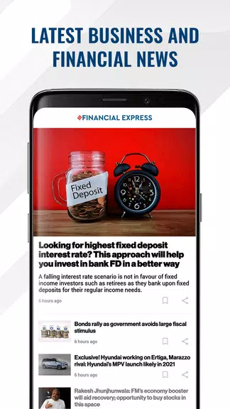 Financial Express-Market News Captura de tela 0