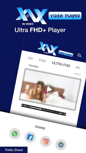 XNX Video Player - Desi Videos MX HD Player Schermafbeelding 1