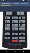 Remote Control for Panasonic T Schermafbeelding 2