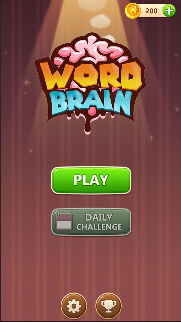 Word Brain: Words Cross Puzzle Ekran Görüntüsü 0