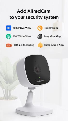 AlfredCamera Home Security app Tangkapan skrin 2