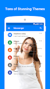 Messenger - Texting App स्क्रीनशॉट 2