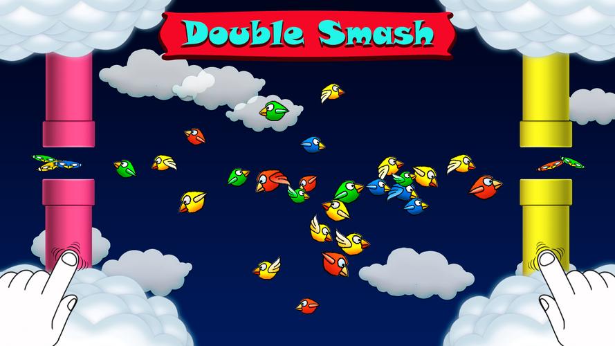 Fun Birds Game - Two players スクリーンショット 1